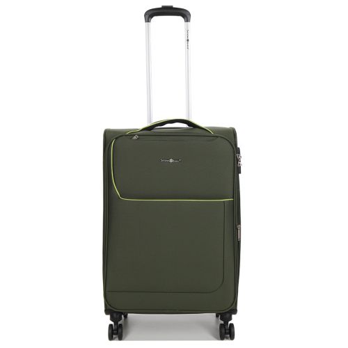 Чемодан средний M тканевый Snowball 22204 69×41×24см 65+13см Хаки