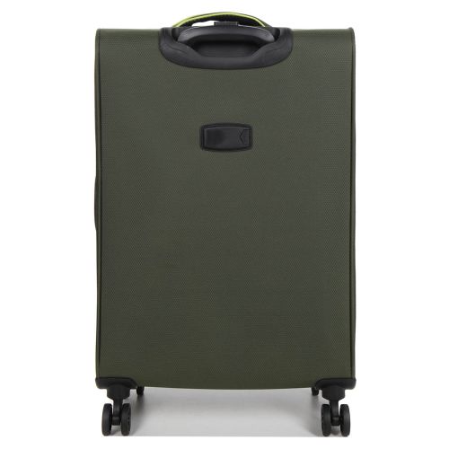 Чемодан средний M тканевый Snowball 22204 69×41×24см 65+13см Хаки