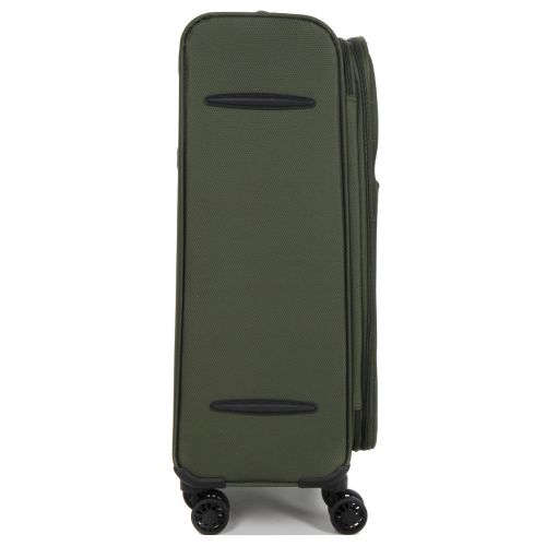 Чемодан средний M тканевый Snowball 22204 69×41×24см 65+13см Хаки