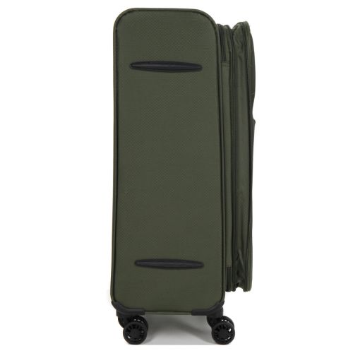 Чемодан средний M тканевый Snowball 22204 69×41×24см 65+13см Хаки