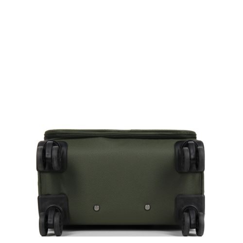 Чемодан маленький S тканевый Snowball 22204 58×36×22см 35+9см Хаки