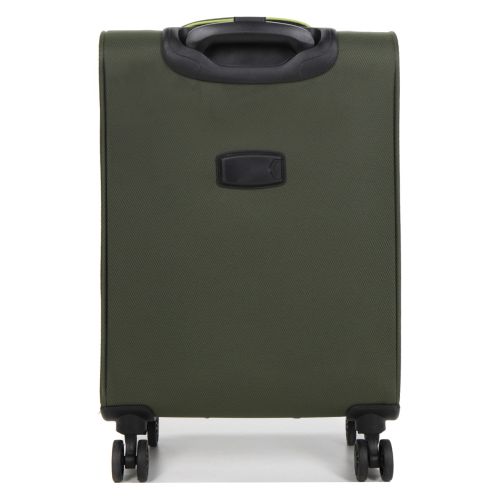 Чемодан маленький S тканевый Snowball 22204 58×36×22см 35+9см Хаки