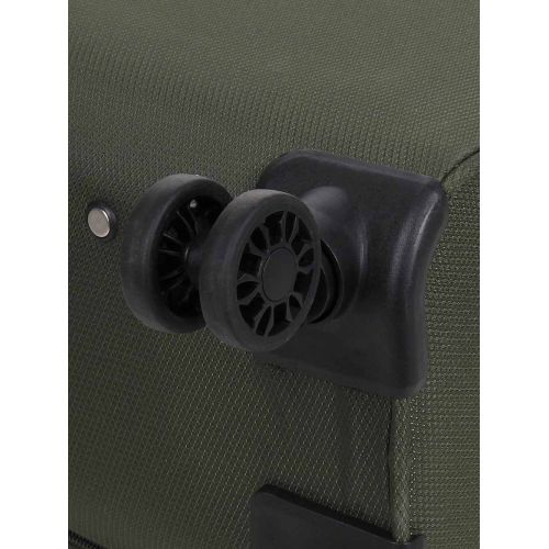 Чемодан маленький S тканевый Snowball 22204 58×36×22см 35+9см Хаки