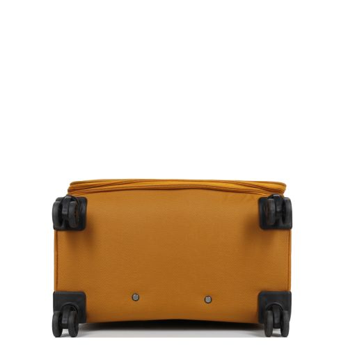 Чемодан большой L тканевый Snowball 22204 80×46×28см 99+18см Оранжевый