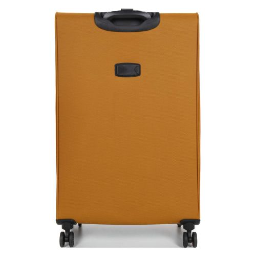 Чемодан большой L тканевый Snowball 22204 80×46×28см 99+18см Оранжевый