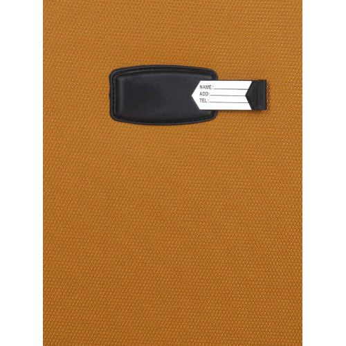 Чемодан средний M тканевый Snowball 22204 69×41×24см 65+13см Оранжевый