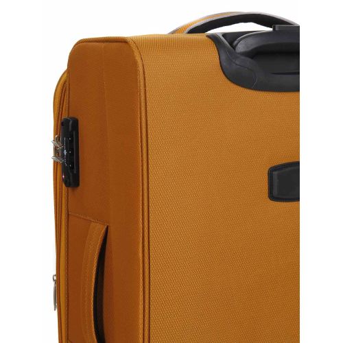 Чемодан средний M тканевый Snowball 22204 69×41×24см 65+13см Оранжевый