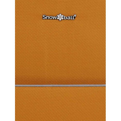 Чемодан средний M тканевый Snowball 22204 69×41×24см 65+13см Оранжевый