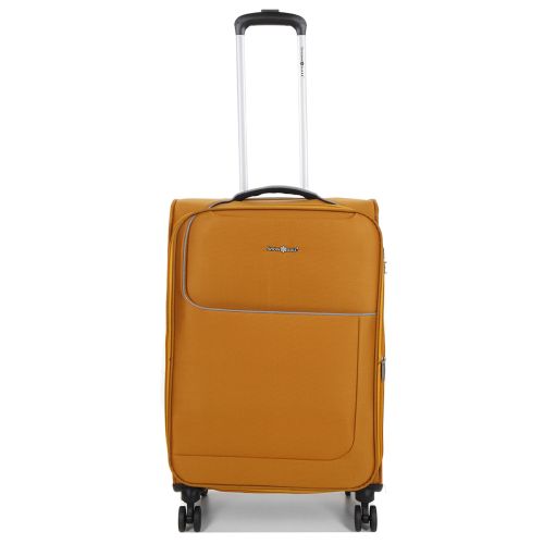 Чемодан средний M тканевый Snowball 22204 69×41×24см 65+13см Оранжевый