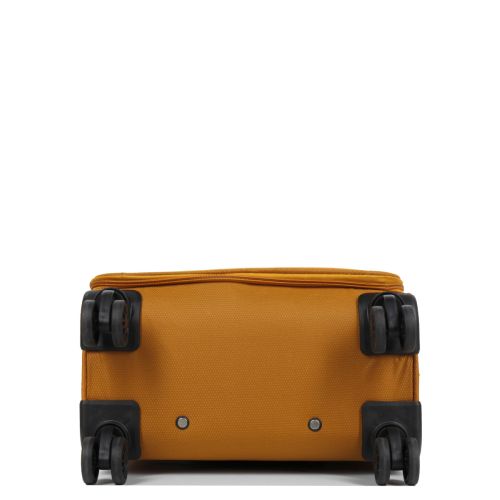 Чемодан маленький S тканевый Snowball 22204 58×36×22см 35+9см Оранжевый