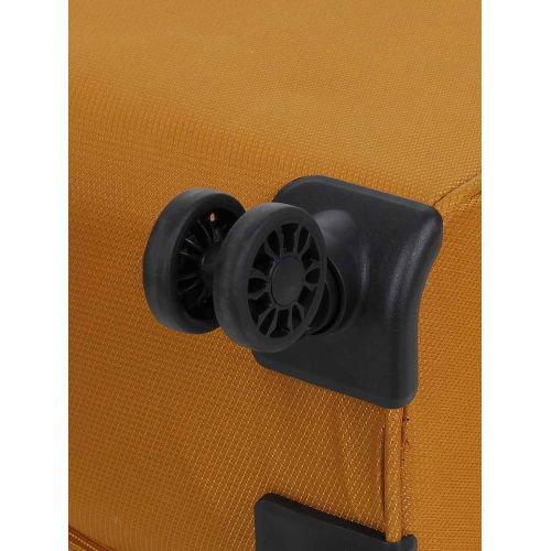 Чемодан маленький S тканевый Snowball 22204 58×36×22см 35+9см Оранжевый