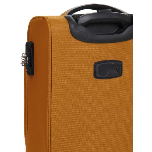Чемодан мини XS тканевый Snowball 22204 46×33×18см 28+7см Оранжевый