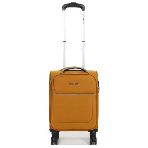 Чемодан мини XS тканевый Snowball 22204 46×33×18см 28+7см Оранжевый