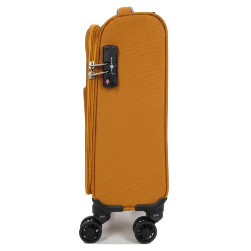 Чемодан мини XS тканевый Snowball 22204 46×33×18см 28+7см Оранжевый