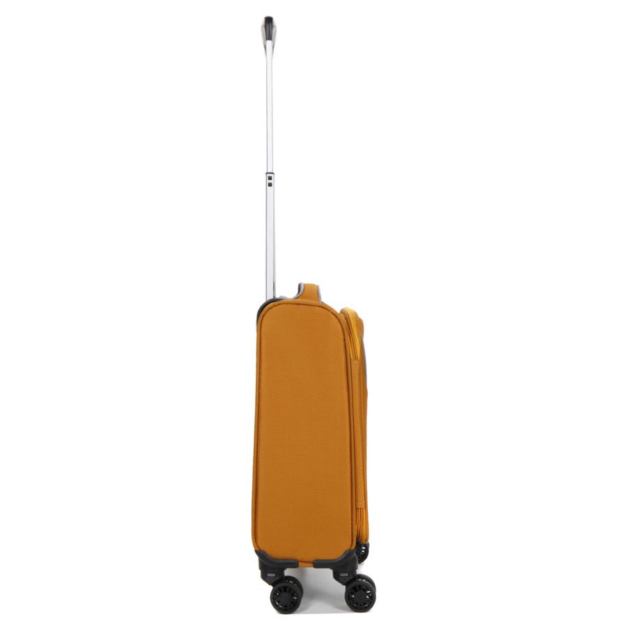 Чемодан мини XS тканевый Snowball 22204 46×33×18см 28+7см Оранжевый