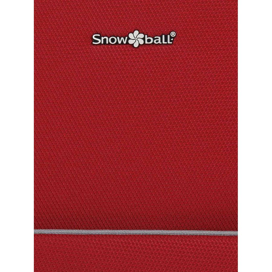 Чемодан большой L тканевый Snowball 22204 80×46×28см 99+18см Красный
