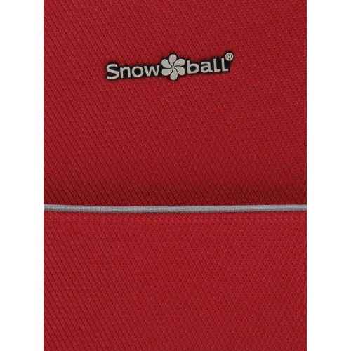 Чемодан мини XS тканевый Snowball 22204 46×33×18см 28+7см Красный