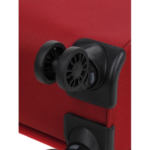 Чемодан мини XS тканевый Snowball 22204 46×33×18см 28+7см Красный