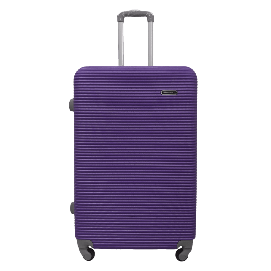 Чемодан большой L ABS-пластик Milano bag 004 75,5×50×33,5см 105л Фиолетовый