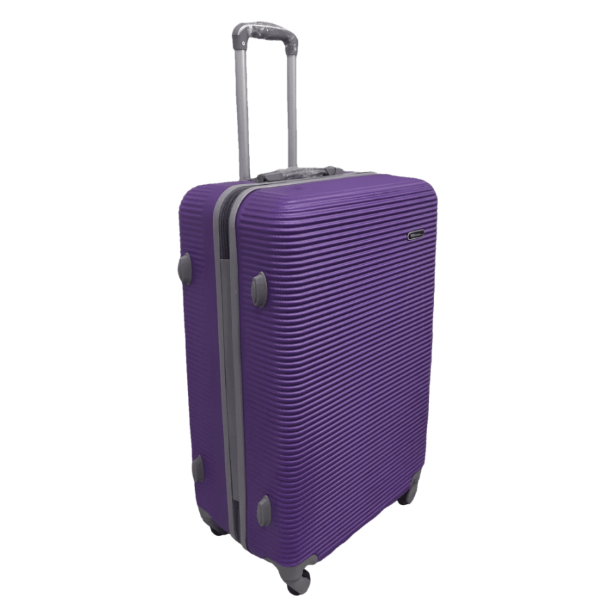 Чемодан большой L ABS-пластик Milano bag 004 75,5×50×33,5см 105л Фиолетовый