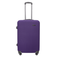 Чемодан средний M ABS-пластик Milano bag 004 66×44×28,5см 75л Фиолетовый