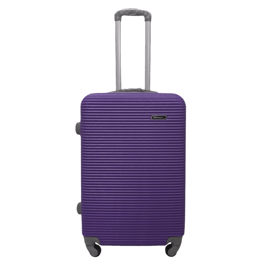 Чемодан средний M ABS-пластик Milano bag 004 66×44×28,5см 75л Фиолетовый