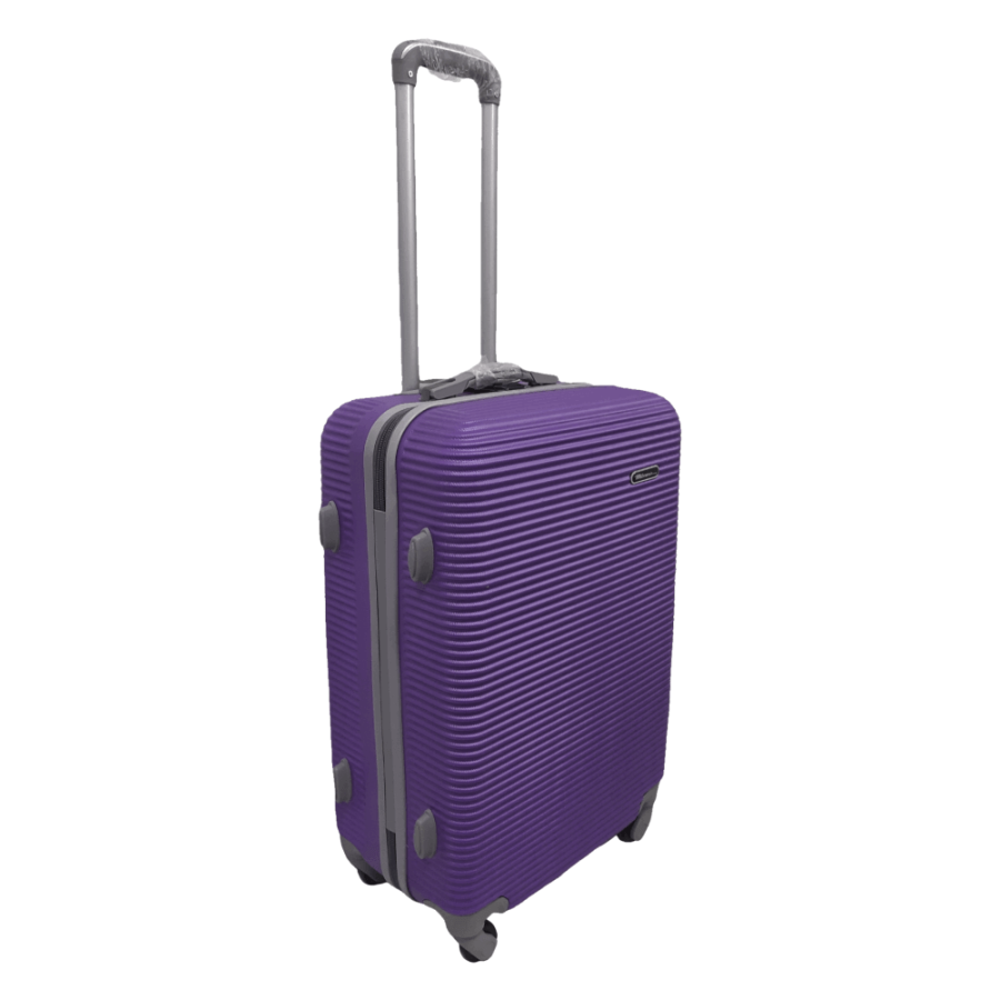 Чемодан средний M ABS-пластик Milano bag 004 66×44×28,5см 75л Фиолетовый