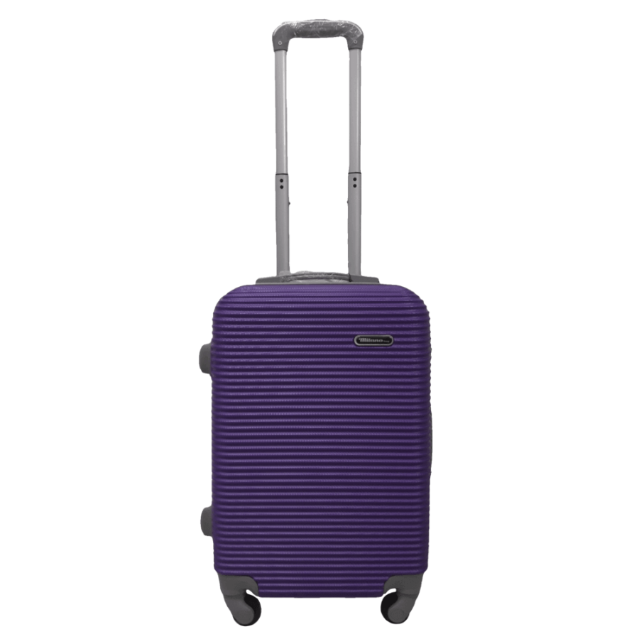 Чемодан маленький S ABS-пластик Milano bag 004 56,5×39×24см 40л Фиолетовый