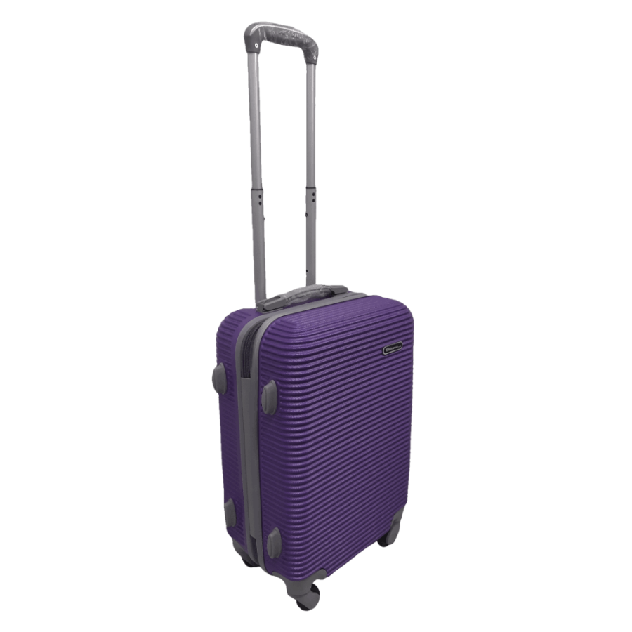 Чемодан маленький S ABS-пластик Milano bag 004 56,5×39×24см 40л Фиолетовый