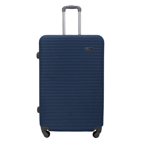 Чемодан большой L ABS-пластик Milano bag 004 75,5×50×33,5см 105л Темно-синий