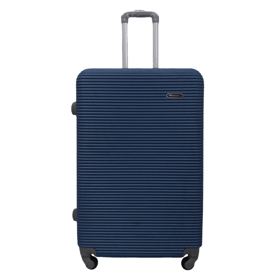 Чемодан большой L ABS-пластик Milano bag 004 75,5×50×33,5см 105л Темно-синий