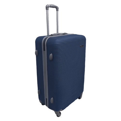 Чемодан большой L ABS-пластик Milano bag 004 75,5×50×33,5см 105л Темно-синий