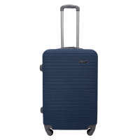 Чемодан средний M ABS-пластик Milano bag 004 66×44×28,5см 75л Темно-синий
