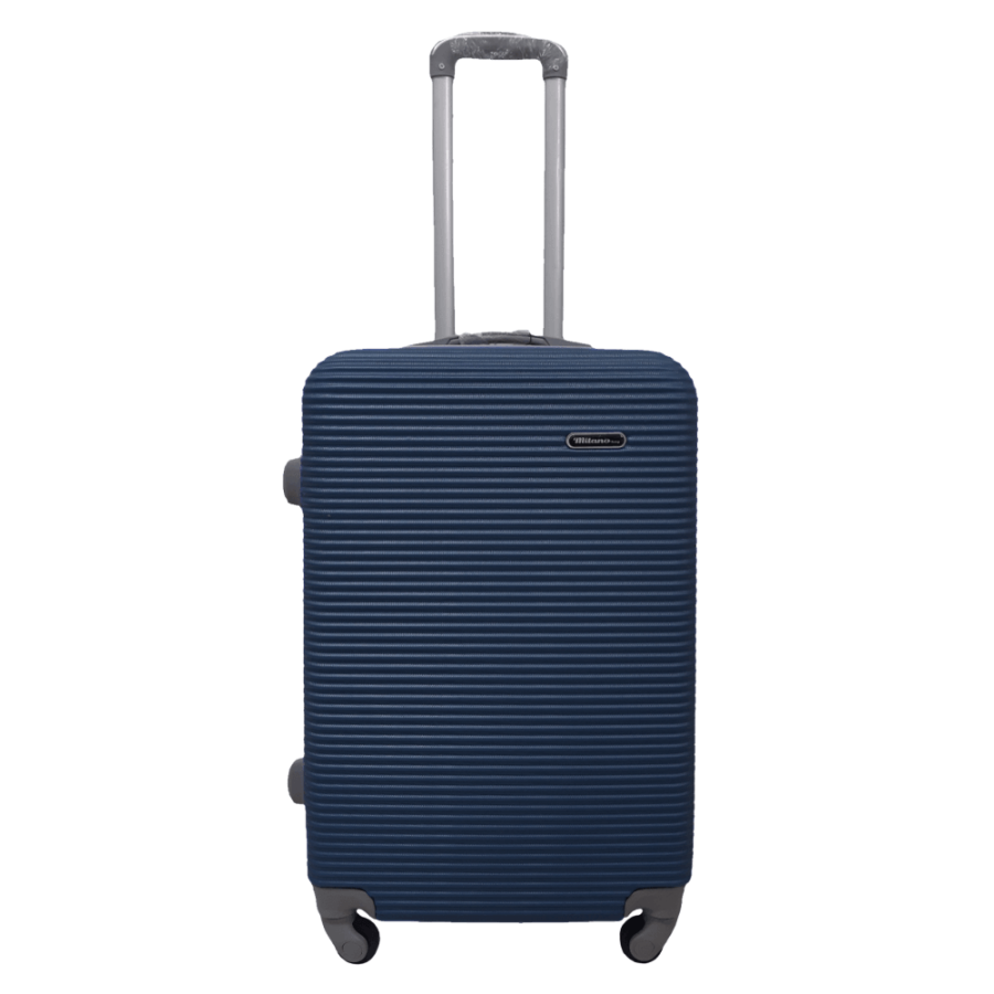 Чемодан средний M ABS-пластик Milano bag 004 66×44×28,5см 75л Темно-синий