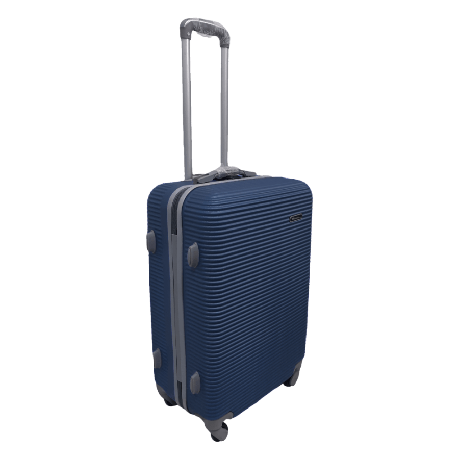 Чемодан средний M ABS-пластик Milano bag 004 66×44×28,5см 75л Темно-синий