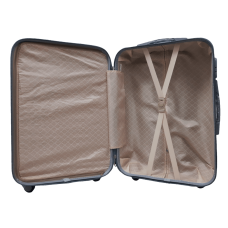 Чемодан средний M ABS-пластик Milano bag 004 66×44×28,5см 75л Темно-синий