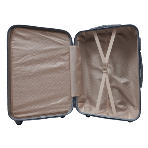 Чемодан средний M ABS-пластик Milano bag 004 66×44×28,5см 75л Темно-синий