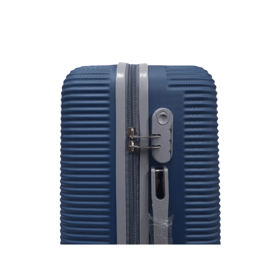 Чемодан средний M ABS-пластик Milano bag 004 66×44×28,5см 75л Темно-синий