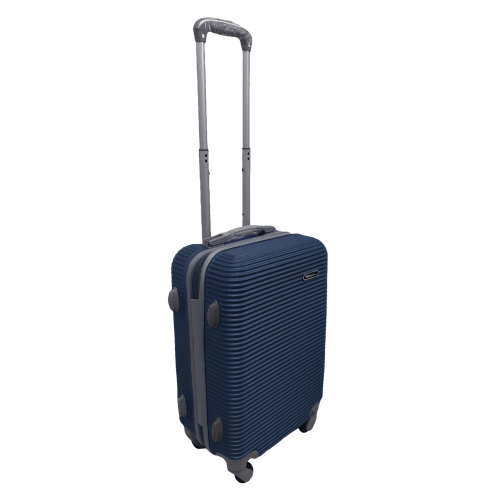 Чемодан маленький S ABS-пластик Milano bag 004 56,5×39×24см 40л Темно-синий