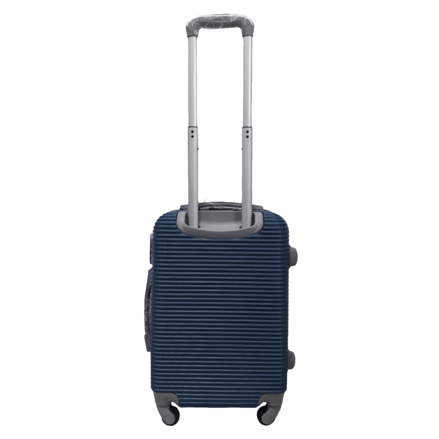 Чемодан маленький S ABS-пластик Milano bag 004 56,5×39×24см 40л Темно-синий