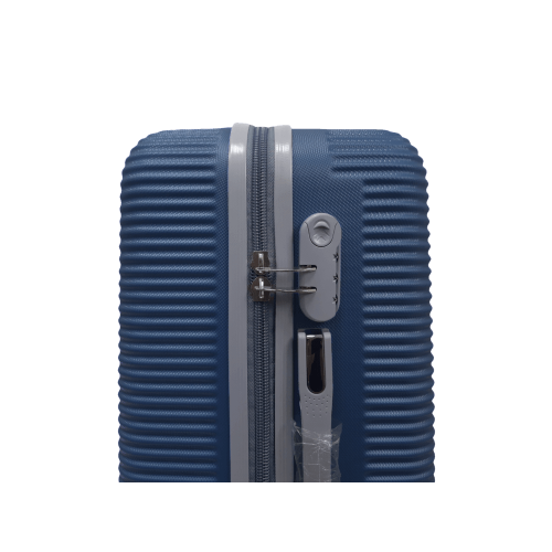 Чемодан маленький S ABS-пластик Milano bag 004 56,5×39×24см 40л Темно-синий