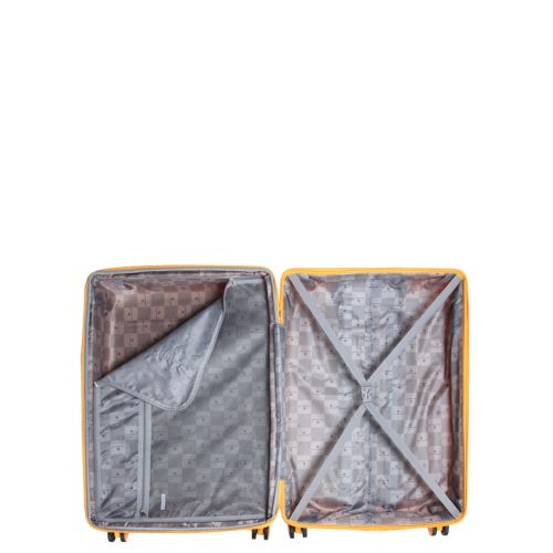 Чемодан большой L полипропилен Snowball 21204 76,5×53×31см 99+18л Желтый