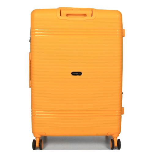 Чемодан большой L полипропилен Snowball 21204 76,5×53×31см 99+18л Желтый