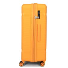 Чемодан большой L полипропилен Snowball 21204 76,5×53×31см 99+18л Желтый