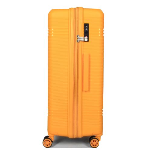 Чемодан большой L полипропилен Snowball 21204 76,5×53×31см 99+18л Желтый