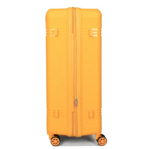 Чемодан большой L полипропилен Snowball 21204 76,5×53×31см 99+18л Желтый
