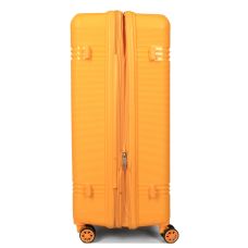 Чемодан большой L полипропилен Snowball 21204 76,5×53×31см 99+18л Желтый