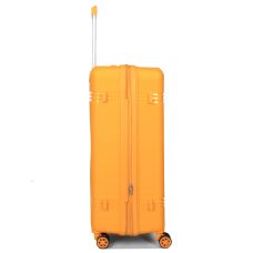 Чемодан большой L полипропилен Snowball 21204 76,5×53×31см 99+18л Желтый