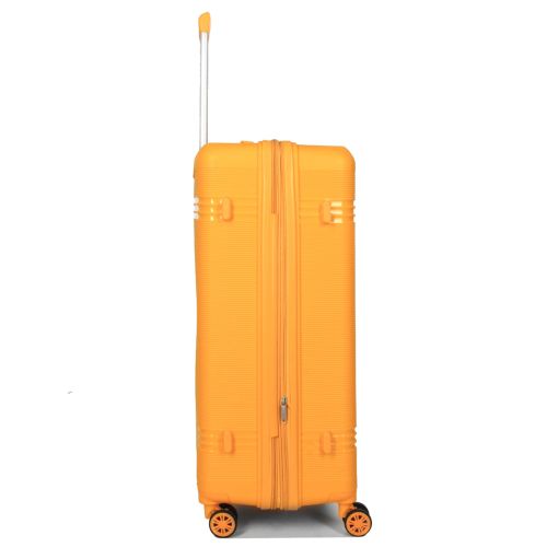 Чемодан большой L полипропилен Snowball 21204 76,5×53×31см 99+18л Желтый