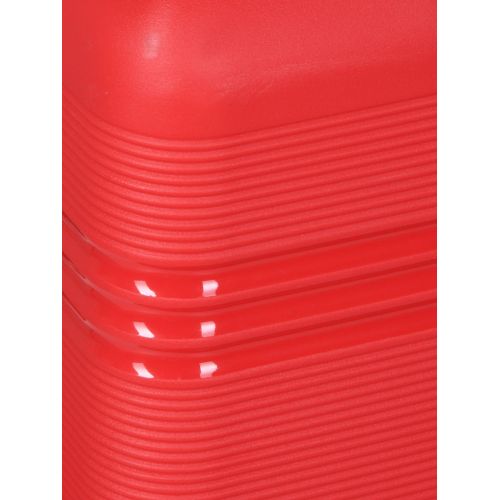 Чемодан большой L полипропилен Snowball 21204 76,5×53×31см 99+18л Красный